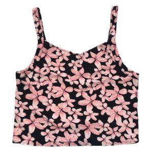 Aeropostale Floral Crop Top Tank